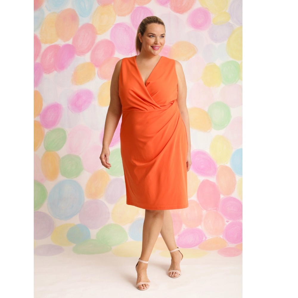 MAGGY LONDON: Fallen Dress in Tigerlily (NWOT)